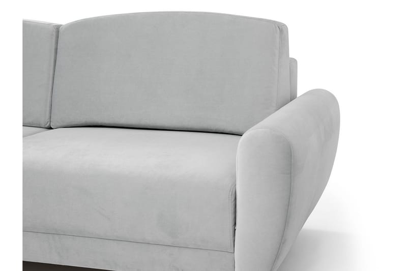 Sovesofa Silvia 226x98x95 cm - Fløyelssofaer - 3 seters sovesofa