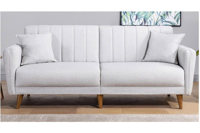 Sovesofa Twana 3-seter - Beige - 3 seters sovesofa