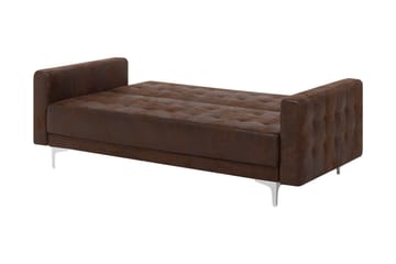 Sovesofa Westerleigh - Brun - Møbler - Sofaer - Sovesofaer - 3 seters sovesofa
