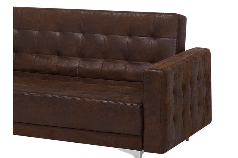Sovesofa Westerleigh - Brun - Møbler - Sofaer - Sovesofaer - 3 seters sovesofa