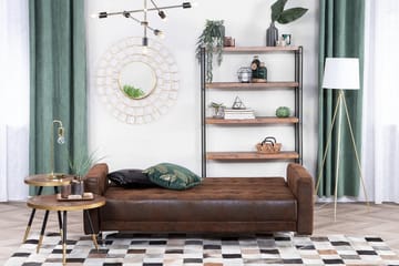 Sovesofa Westerleigh - Brun - Møbler - Sofaer - Sovesofaer - 3 seters sovesofa