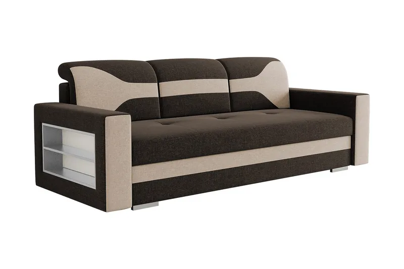 Sovesofa Witham Venstre, Brun