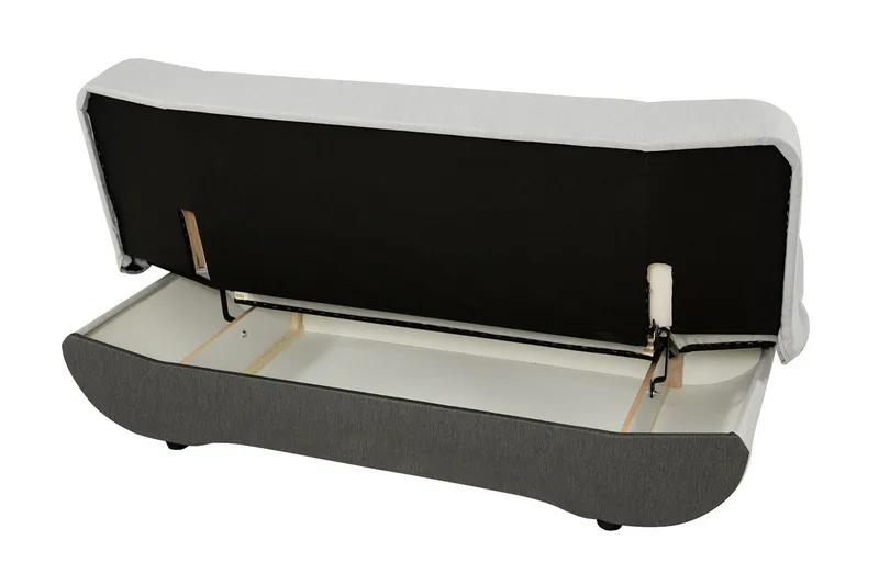 Sovesofa Pinto - Rød - Møbler - Sofaer - Sovesofaer - 3 seters sovesofa