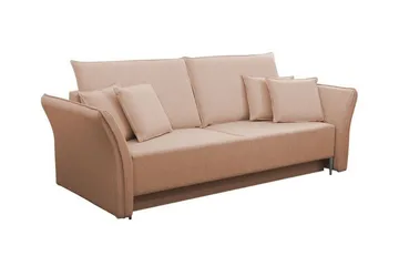 Staffin 3-sits Bäddsoffa beige - Møbler - Sofaer - Sovesofaer - 3 seters sovesofa