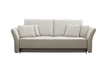 Staffin 3-sits Bäddsoffa beige - Møbler - Sofaer - Sovesofaer - 3 seters sovesofa