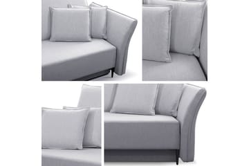 Staffin 3-sits Bäddsoffa Blue/Light blue - Møbler - Sofaer - Sovesofaer - 3 seters sovesofa