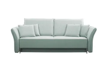 Staffin 3-sits Bäddsoffa Blue/Light blue - Møbler - Sofaer - Sovesofaer - 3 seters sovesofa