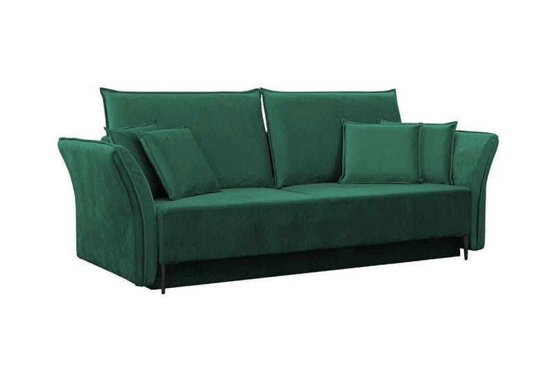 Staffin 3-sits Bäddsoffa Dark green