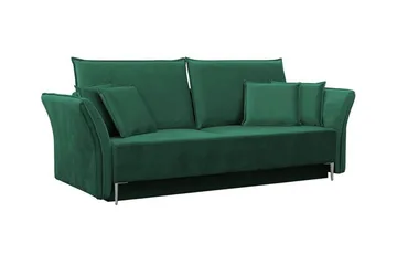 Staffin 3-sits Bäddsoffa Dark green - Møbler - Sofaer - Sovesofaer - 3 seters sovesofa