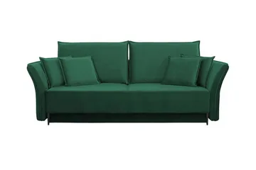 Staffin 3-sits Bäddsoffa Dark green - Møbler - Sofaer - Sovesofaer - 3 seters sovesofa