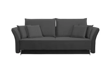 Staffin 3-sits Bäddsoffa Dark grey - Møbler - Sofaer - Sovesofaer - 3 seters sovesofa