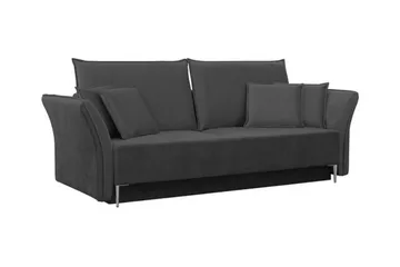 Staffin 3-sits Bäddsoffa Dark grey - Møbler - Sofaer - Sovesofaer - 3 seters sovesofa