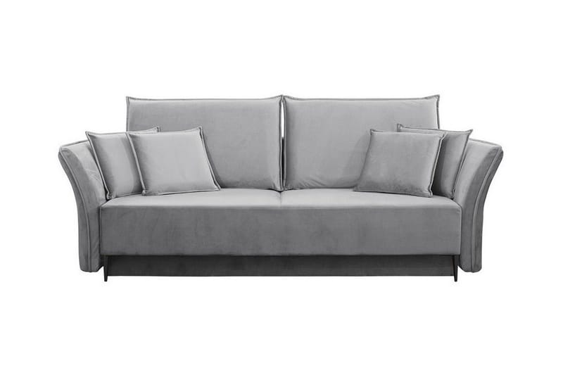 Staffin 3-sits Bäddsoffa Ljusgrå - Møbler - Sofaer - Sovesofaer - 3 seters sovesofa
