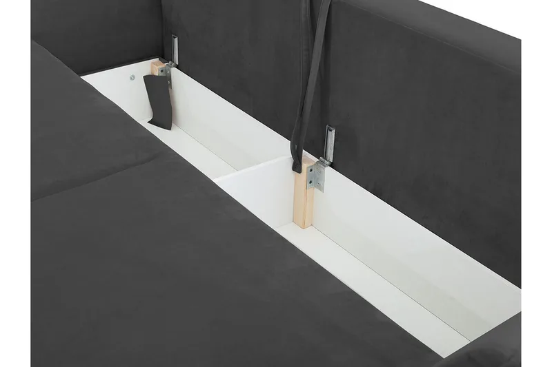 Staffin 3-sits Bäddsoffa Ljusgrå - Møbler - Sofaer - Sovesofaer - 3 seters sovesofa