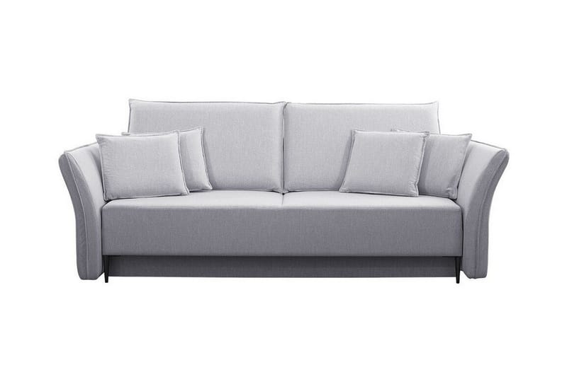 Staffin 3-sits Bäddsoffa Ljusgrå - Møbler - Sofaer - Sovesofaer - 3 seters sovesofa