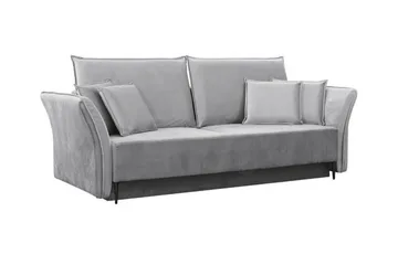 Staffin 3-sits Bäddsoffa Ljusgrå - Møbler - Sofaer - Sovesofaer - 3 seters sovesofa