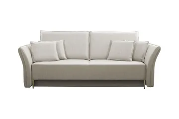 Staffin 3-sits Bäddsoffa NO_BRAND beige - Møbler - Sofaer - Sovesofaer - 3 seters sovesofa