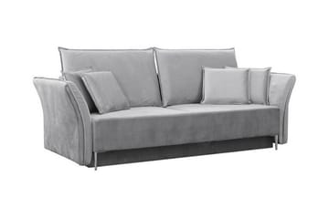 Staffin 3-sits Bäddsoffa NO_BRAND Ljusgrå - Møbler - Sofaer - Sovesofaer - 3 seters sovesofa