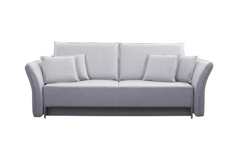 Staffin 3-sits Bäddsoffa NO_BRAND White - Møbler - Sofaer - Sovesofaer - 3 seters sovesofa