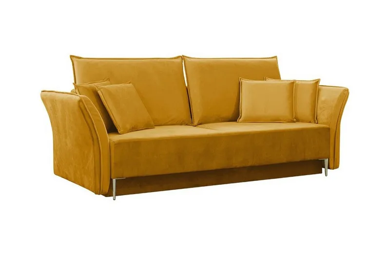 Staffin 3-sits Bäddsoffa NO_BRAND Yellow