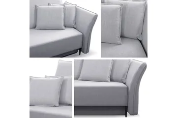 Staffin 3-sits Bäddsoffa White - Møbler - Sofaer - Sovesofaer - 3 seters sovesofa