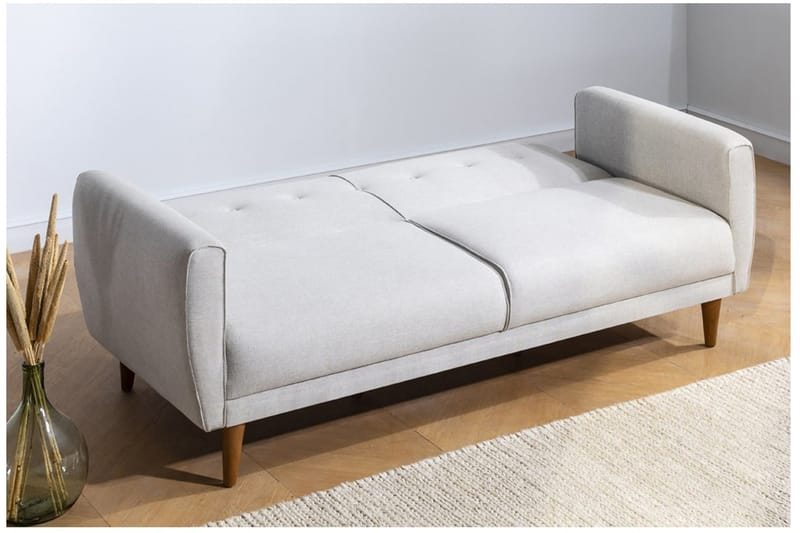 Tamatha Sovesofa 3-seter - Beige - Møbler - Sofaer - Sovesofaer - 3 seters sovesofa