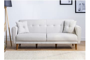 Tamatha Sovesofa 3-seter - Beige - Møbler - Sofaer - Sovesofaer - 3 seters sovesofa