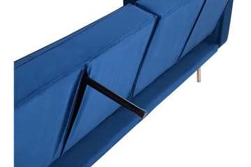 Visnes Sovesofa 218 cm - Blå - Møbler - Sofaer - Sovesofaer - 3 seters sovesofa