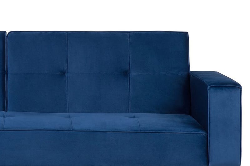 Visnes Sovesofa 218 cm - Blå - Møbler - Sofaer - Sovesofaer - 3 seters sovesofa