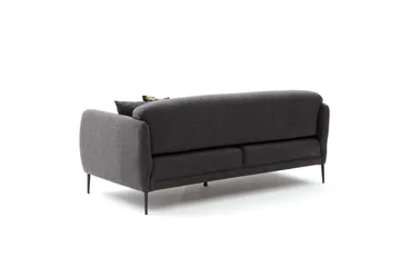 Wenus Sovesofa 3-seters 180x90 cm - Antrasitt - Møbler - Sofaer - Sovesofaer - 3 seters sovesofa