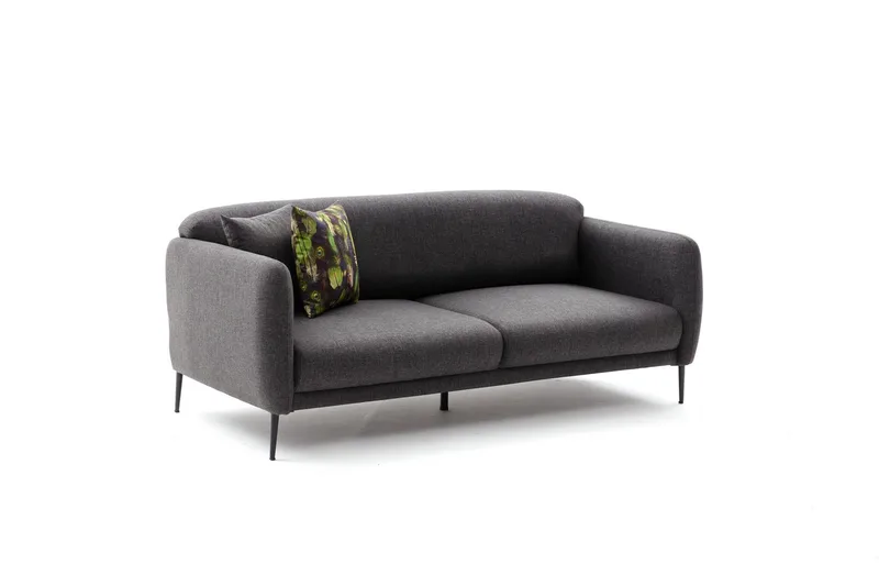 Wenus Sovesofa 3-seters 180x90 cm - Antrasitt - Møbler - Sofaer - Sovesofaer - 3 seters sovesofa
