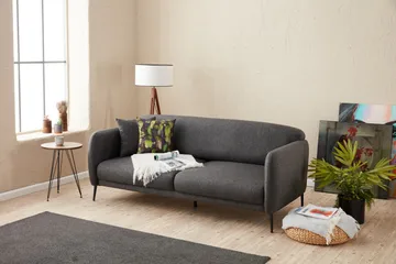 Wenus Sovesofa 3-seters 180x90 cm - Antrasitt - Møbler - Sofaer - Sovesofaer - 3 seters sovesofa