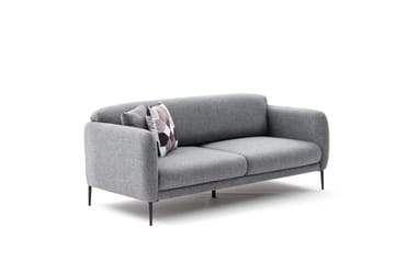 Wenus Sovesofa 3-seters 180x90 cm - Grå - Møbler - Sofaer - Sovesofaer - 3 seters sovesofa