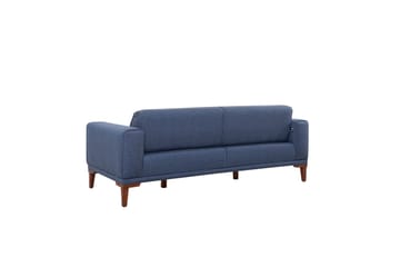 Wyong 3-seters Rektangulær Langsgående Sovesofa 94x223 cm i Stoff - Dueblå - Møbler - Sofaer - Sovesofaer - 3 seters sovesofa