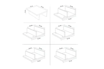 Wyong Sovesofa 3-seters 223x94 cm - Antrasitt - Møbler - Sofaer - Sovesofaer - 3 seters sovesofa