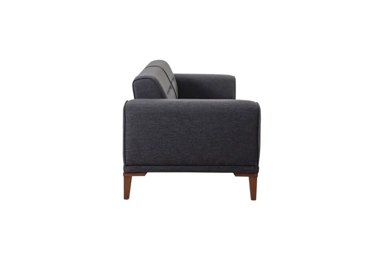 Wyong Sovesofa 3-seters 223x94 cm - Antrasitt - Møbler - Sofaer - Sovesofaer - 3 seters sovesofa