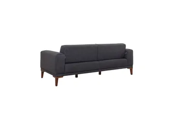 Wyong Sovesofa 3-seters 223x94 cm - Antrasitt - Møbler - Sofaer - Sovesofaer - 3 seters sovesofa