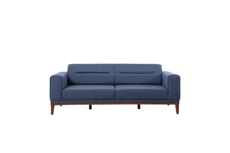 Wyong Sovesofa 3-seters 223x94 cm, Blå
