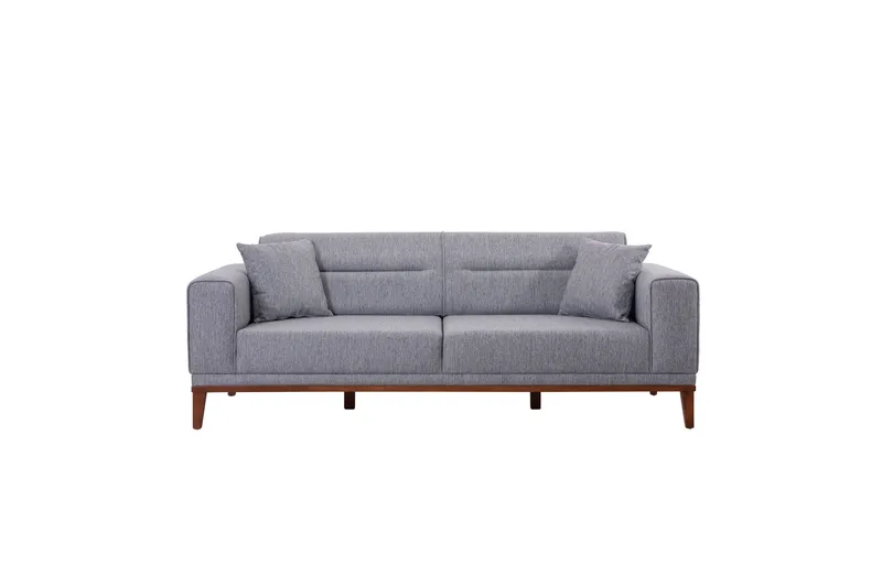 Wyong Sovesofa 3-seters 223x94 cm, Grå