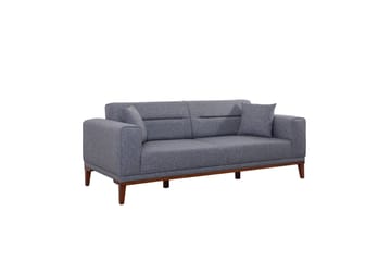 Wyong Sovesofa 3-seters 223x94 cm - Mørkegrå - Møbler - Sofaer - Sovesofaer - 3 seters sovesofa