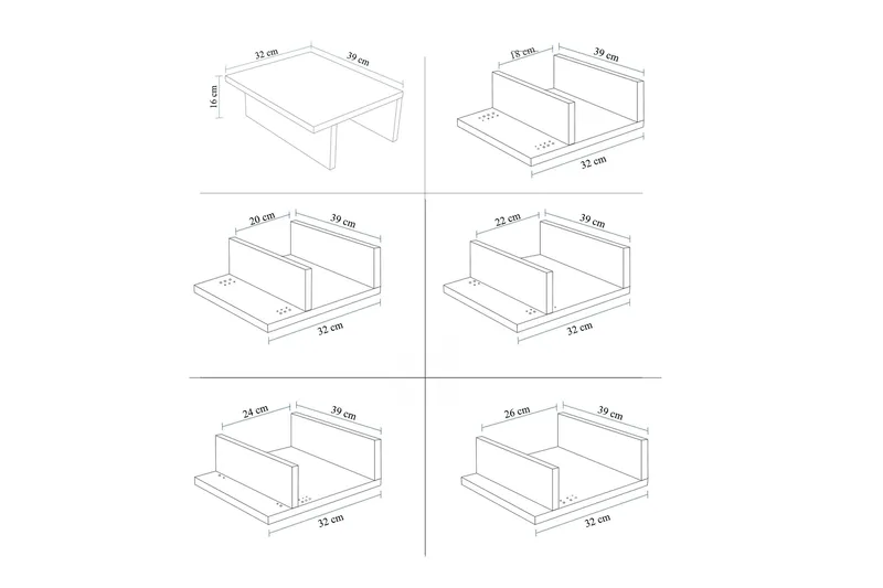 Wyong Sovesofa 3-seters 223x94 cm - Mørkegrå - Møbler - Sofaer - Sovesofaer - 3 seters sovesofa
