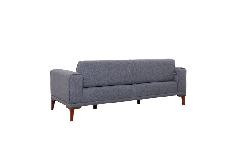 Wyong Sovesofa 3-seters 223x94 cm - Mørkegrå - Møbler - Sofaer - Sovesofaer - 3 seters sovesofa
