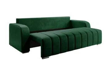Zulueta 3-seters Sofa - Brun - Møbler - Sofaer - Sovesofaer - 3 seters sovesofa