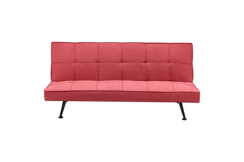 3-sitssoffa Beliani Hasle Beige, svart Pink, Rosa