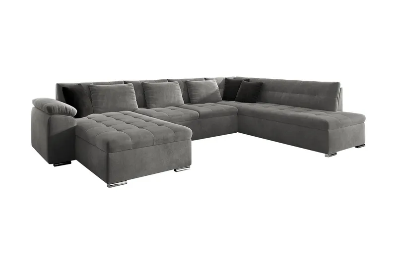4-seters Hjønresovesofa Duvetorp - Grå - Møbler - Sofaer - Sovesofaer - Sovesofa divan