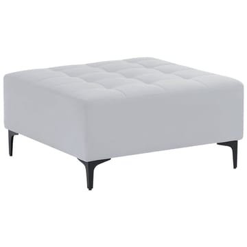 4-seters modulær sofa Aberdeen - Lysegrå, svart/Venstrevendt/Fløyel - Møbler - Sofaer - Modulsofaer - Komplett modulsofa