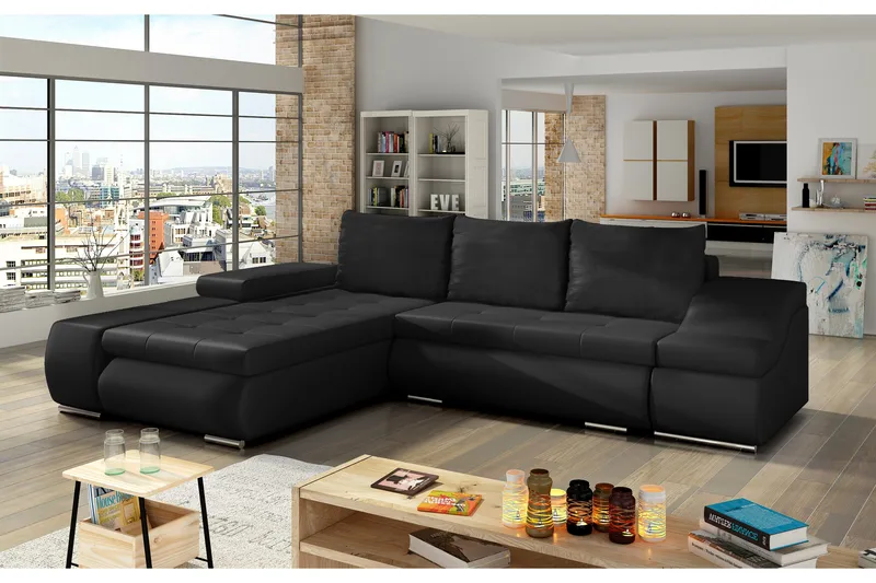 Amieva Sovesofa, Svart