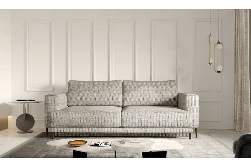 Dalia Sofa - Beige - Møbler - Sofaer - Sovesofaer - 4 seters sovesofa