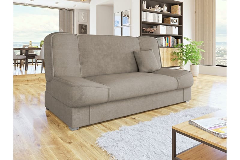 Gabi Sofa 175x80x80 cm - Beige / Grå - Møbler - Sofaer - Sovesofaer - 4 seters sovesofa