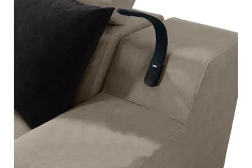 4-seters Sovesofa Høyre - Grønn - Møbler - Sofaer - Sovesofaer - Langsgående sovesofa